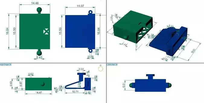 Braclet lock 3D model