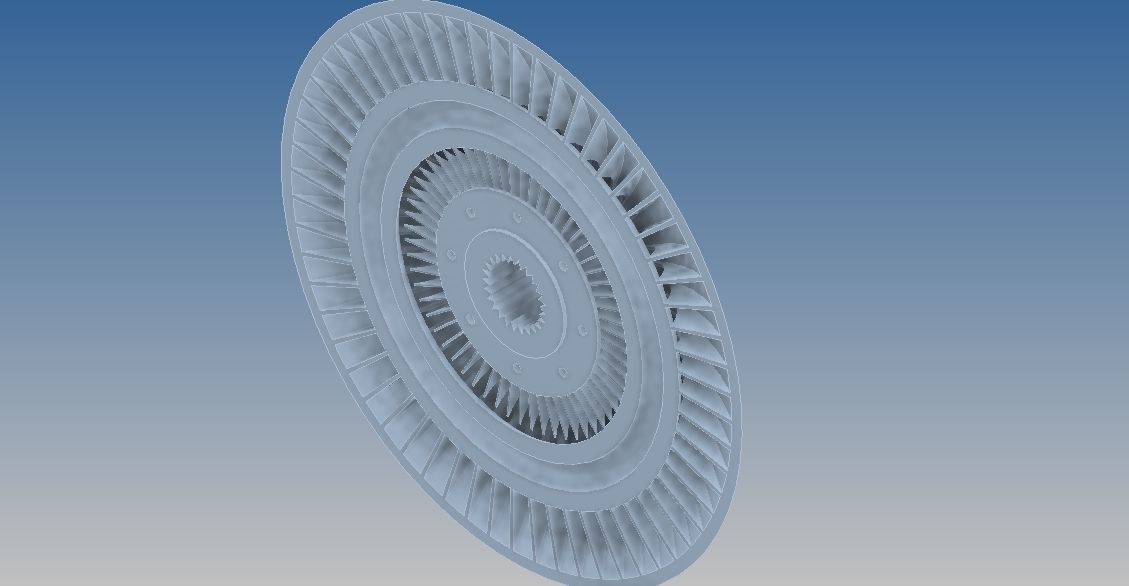 Torque Converter  3D model_2