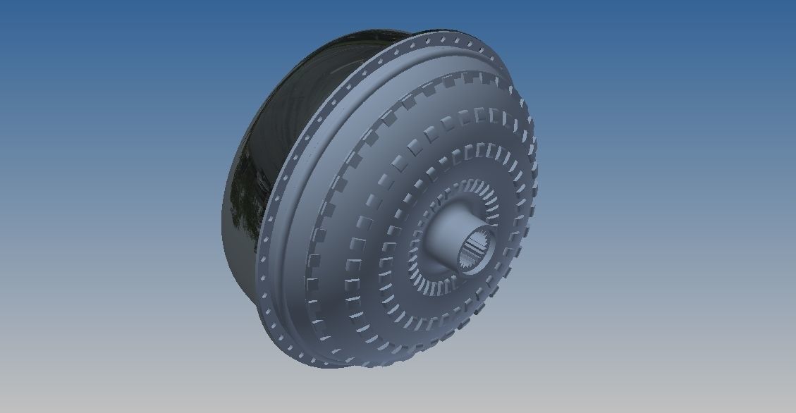 Torque Converter  3D model_12
