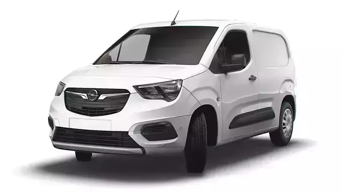 Opel E Combo SWB Limited Edition Van 2022 3D model
