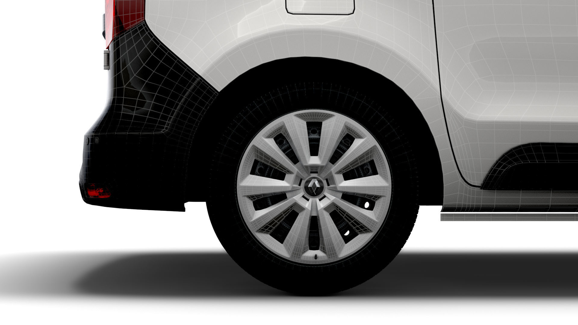 Renault Express DoubleCab 2022 3D model_16