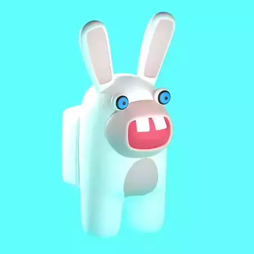 Rabbids Among Us Figure 3D print model