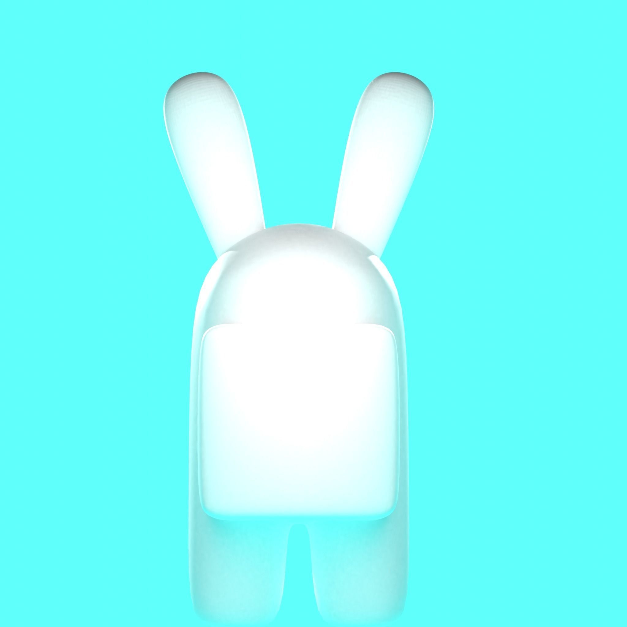 Rabbids Among Us Figure 3D print model_4