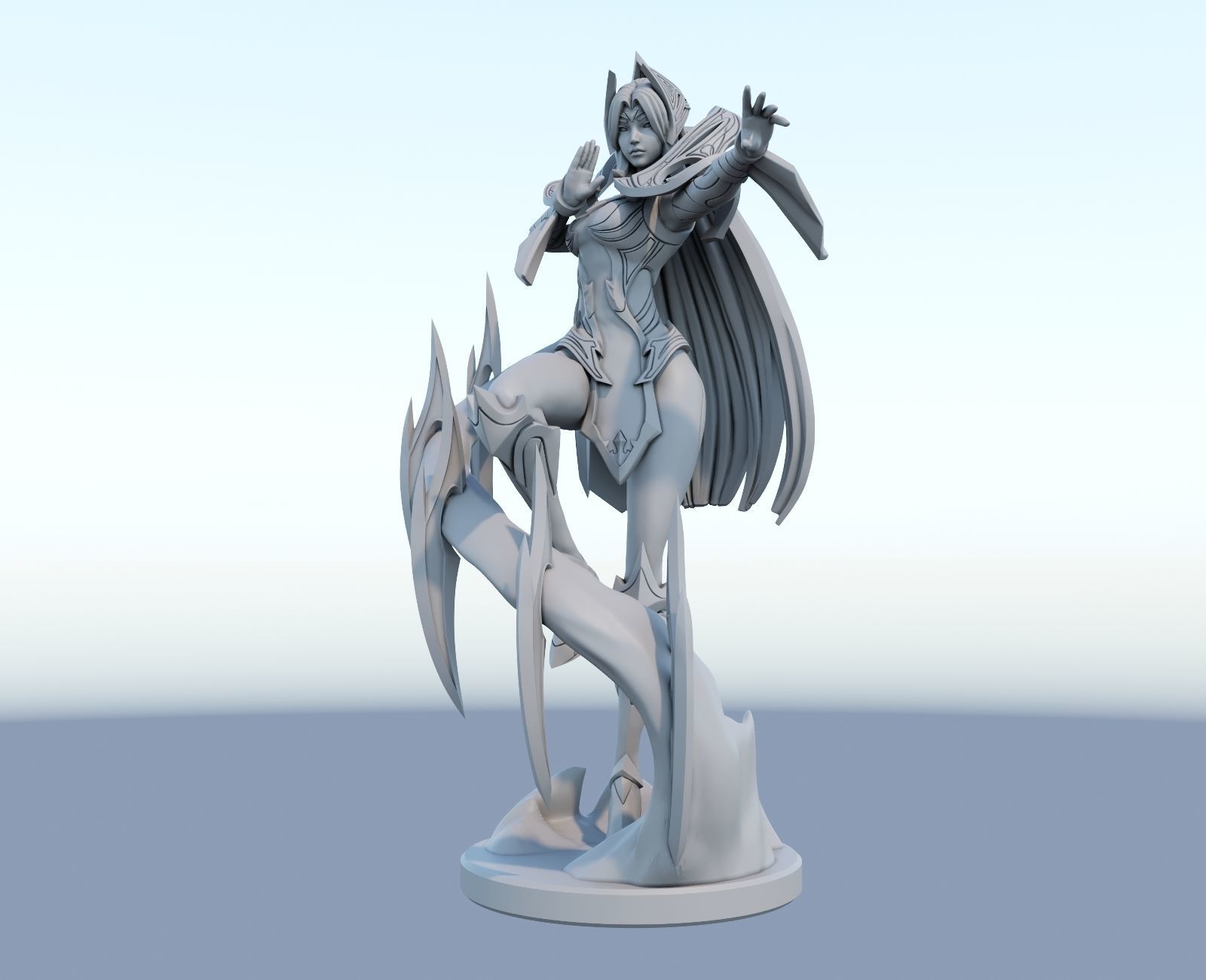 irelia 3D Print Model from League of Legends 3D print model_7