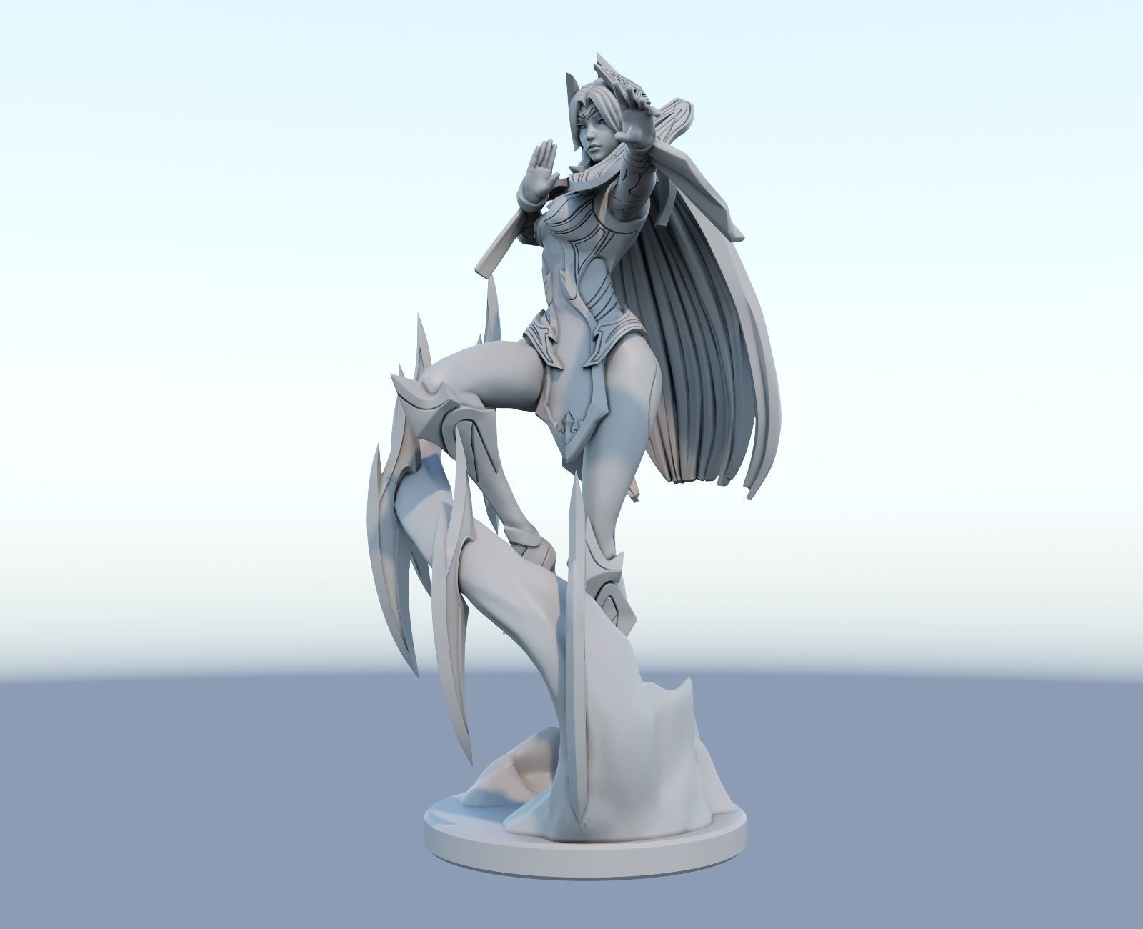 irelia 3D Print Model from League of Legends 3D print model_8