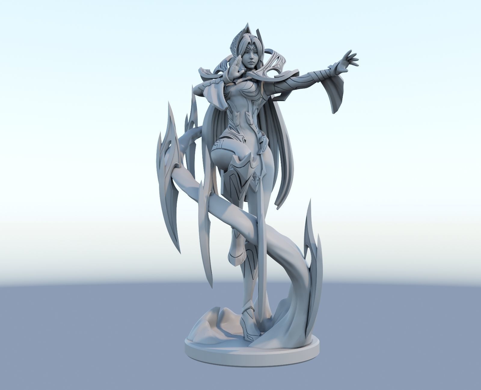 irelia 3D Print Model from League of Legends 3D print model_1