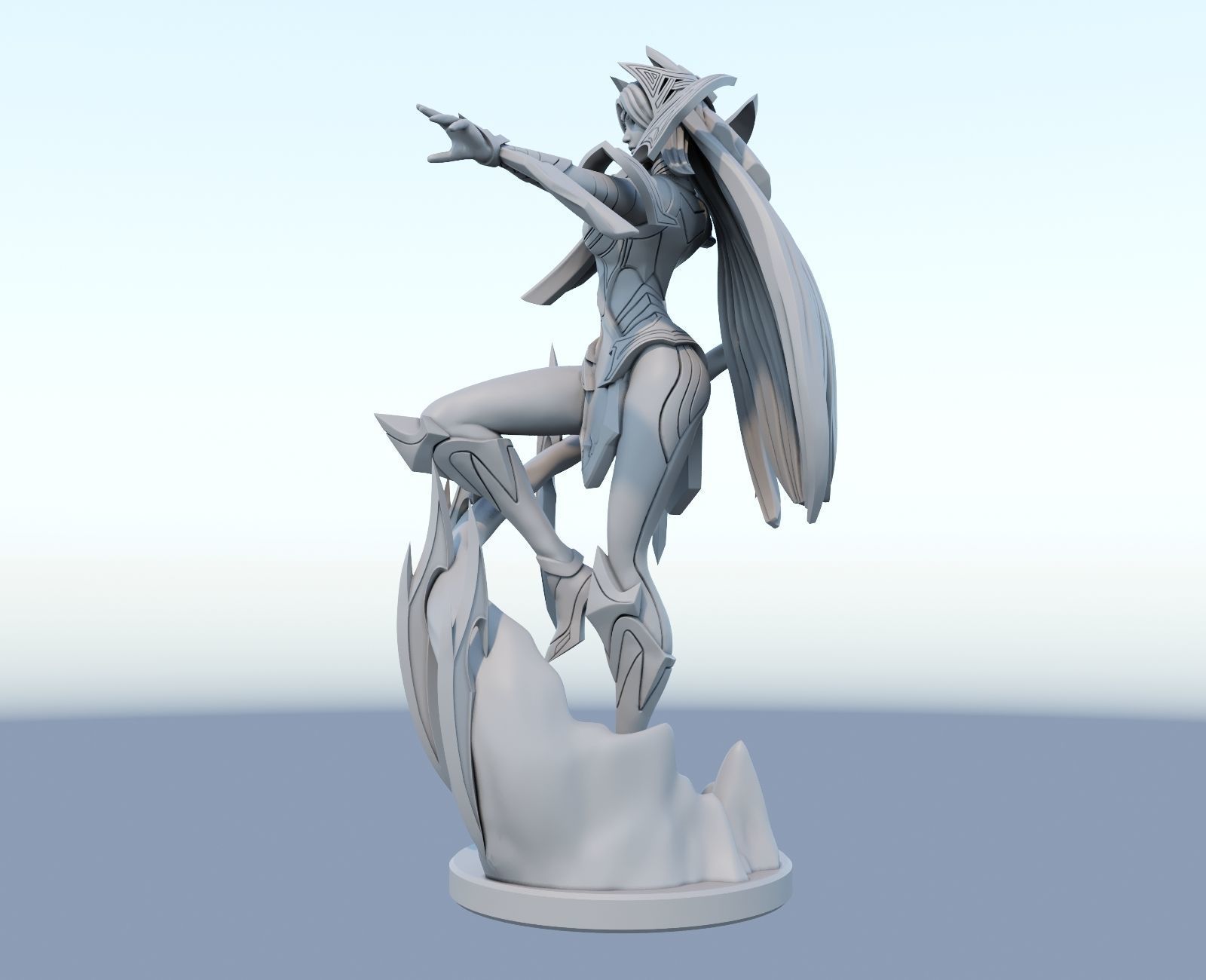 irelia 3D Print Model from League of Legends 3D print model_9