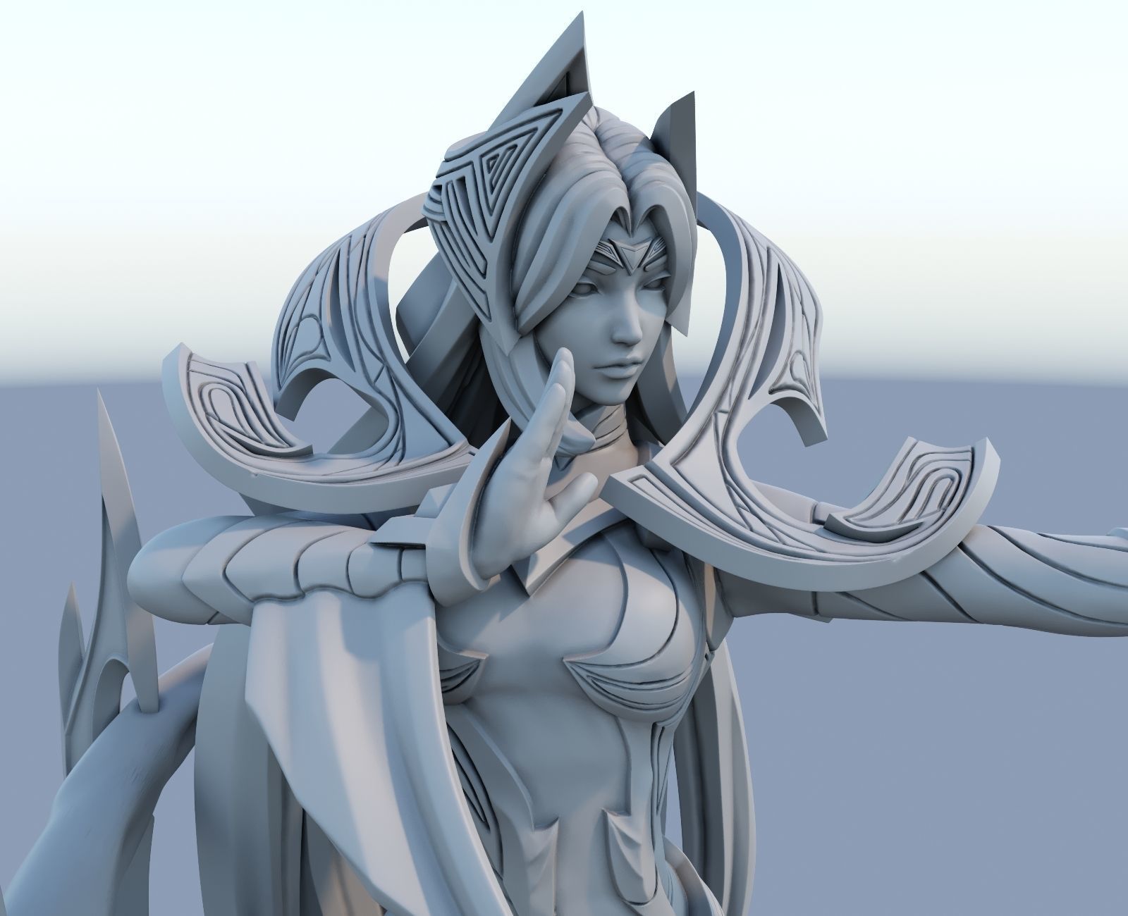 irelia 3D Print Model from League of Legends 3D print model_5