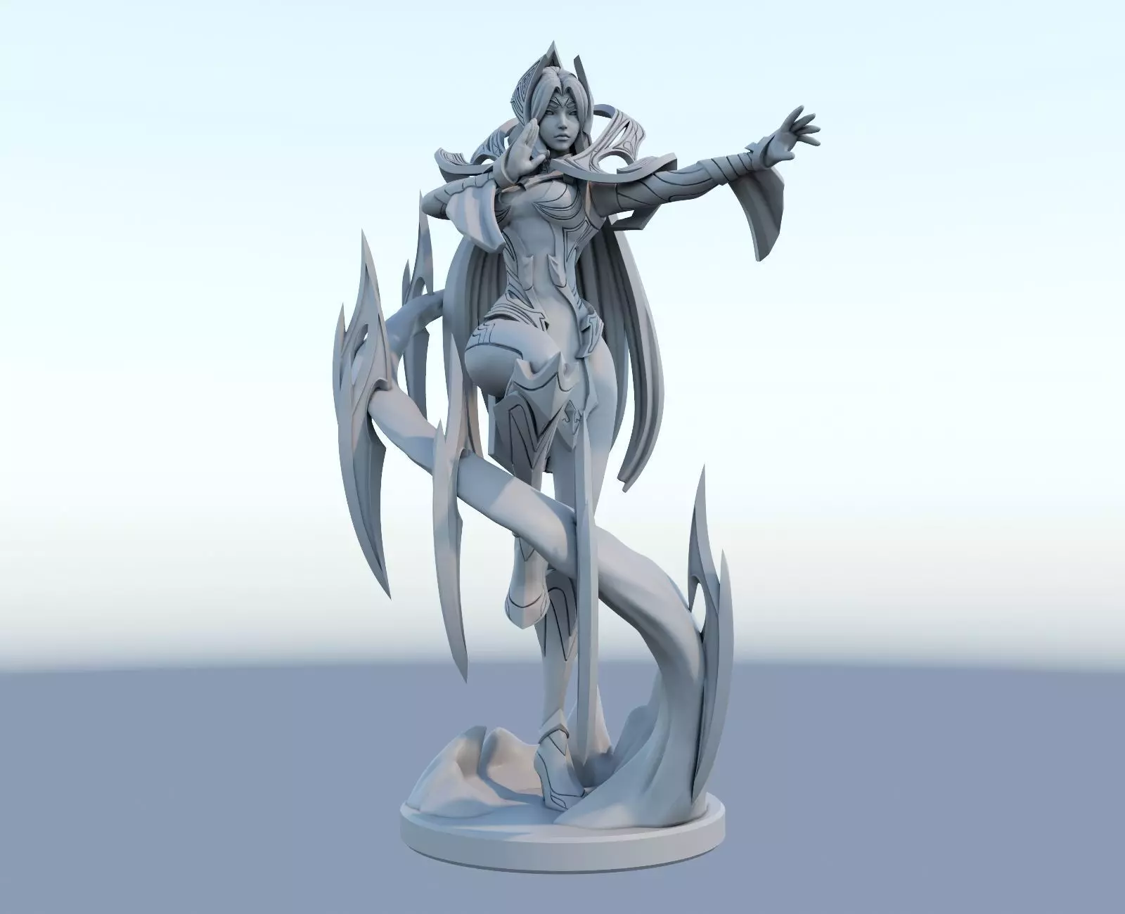 irelia 3D Print Model from League of Legends 3D print model_0