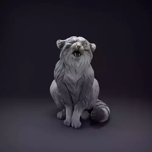 Pallas Cat for 3D Printing