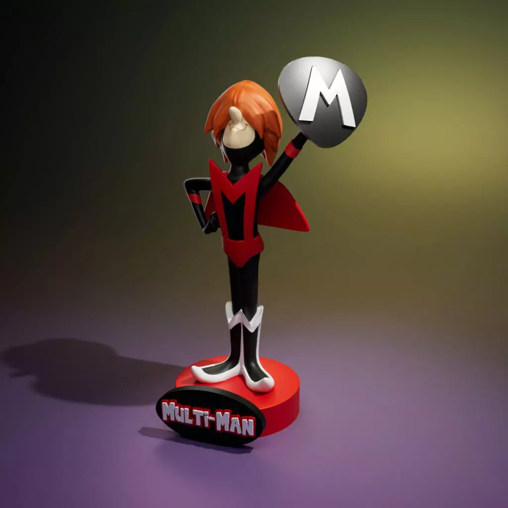 Multi-Man - The Impossibles 3D print model