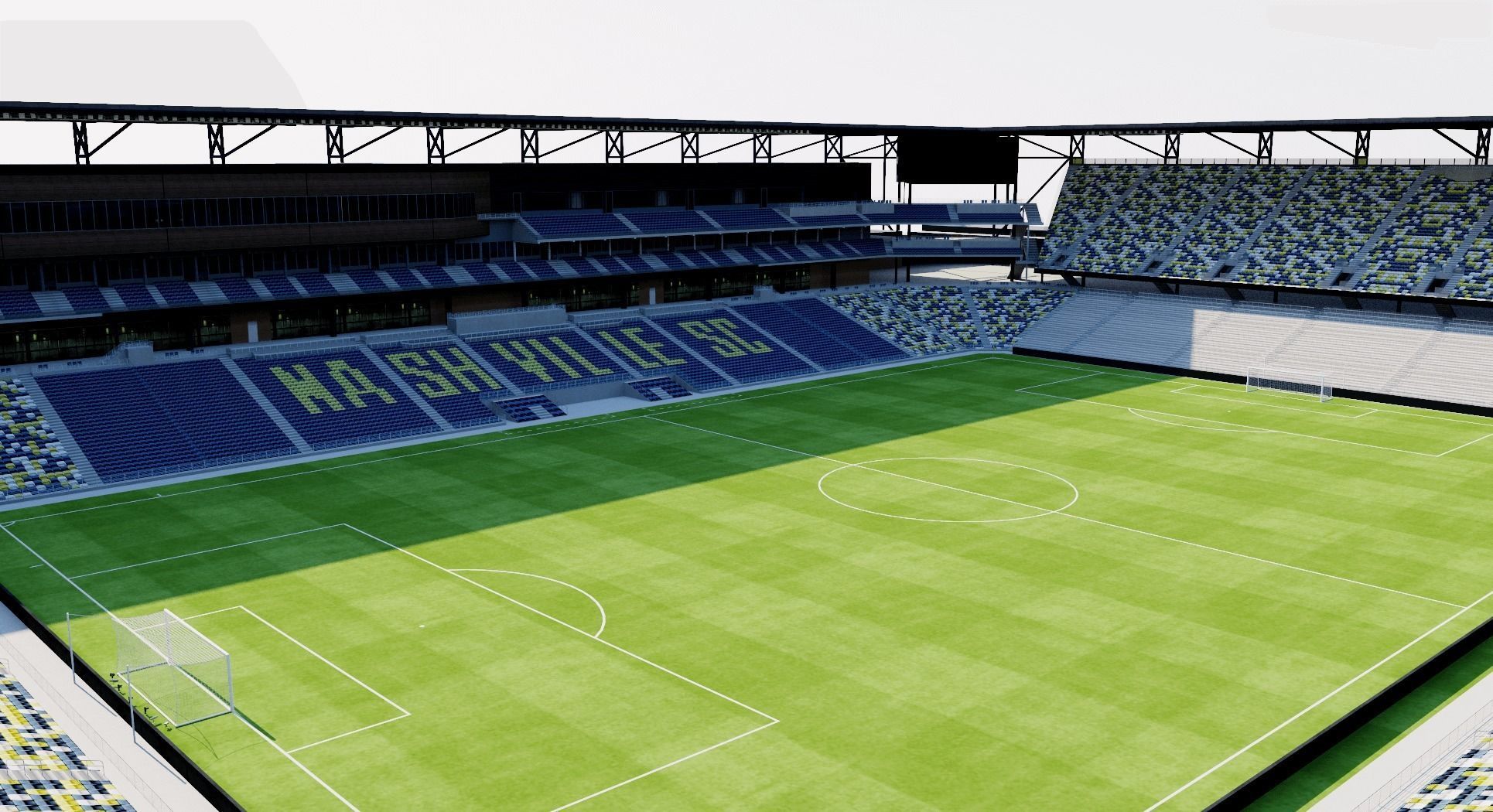Geodis Park - Nashville - USA 3D model_2