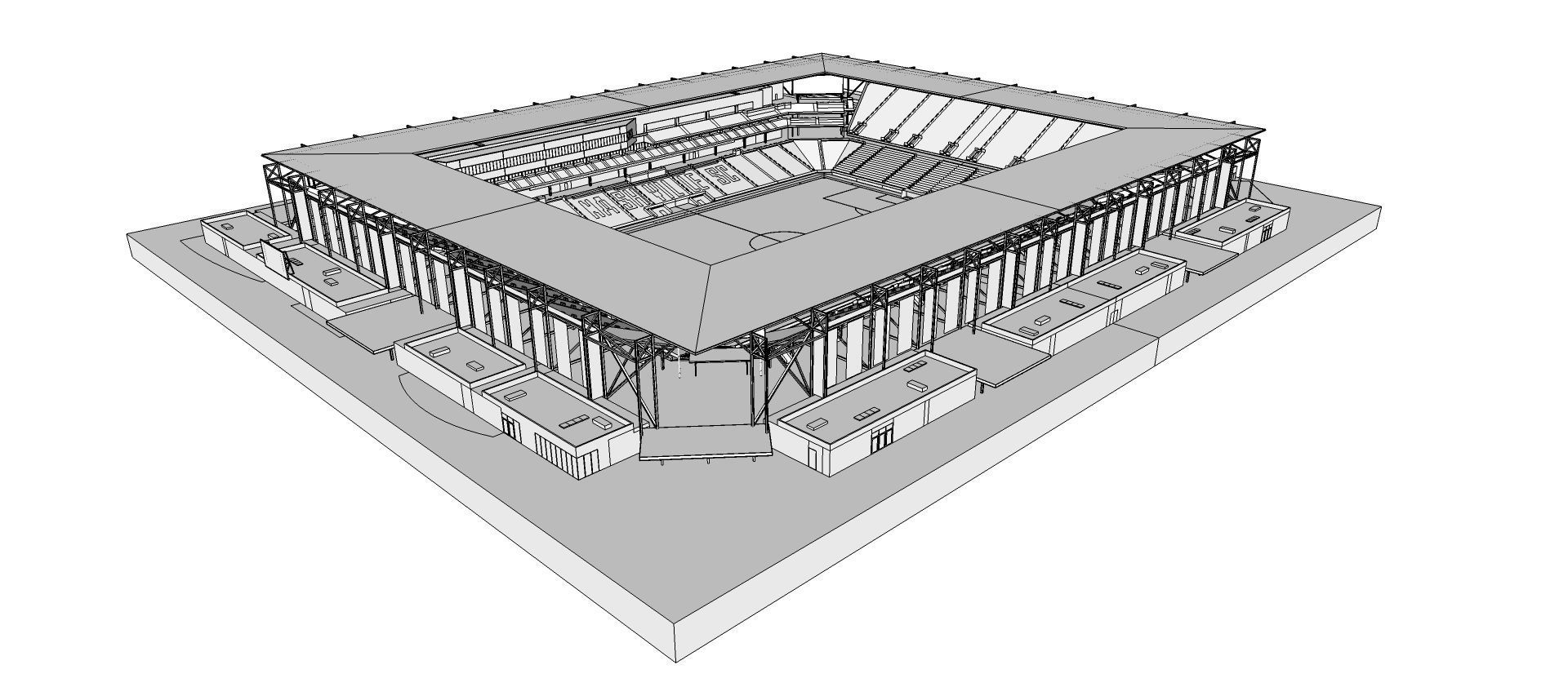 Geodis Park - Nashville - USA 3D model_12