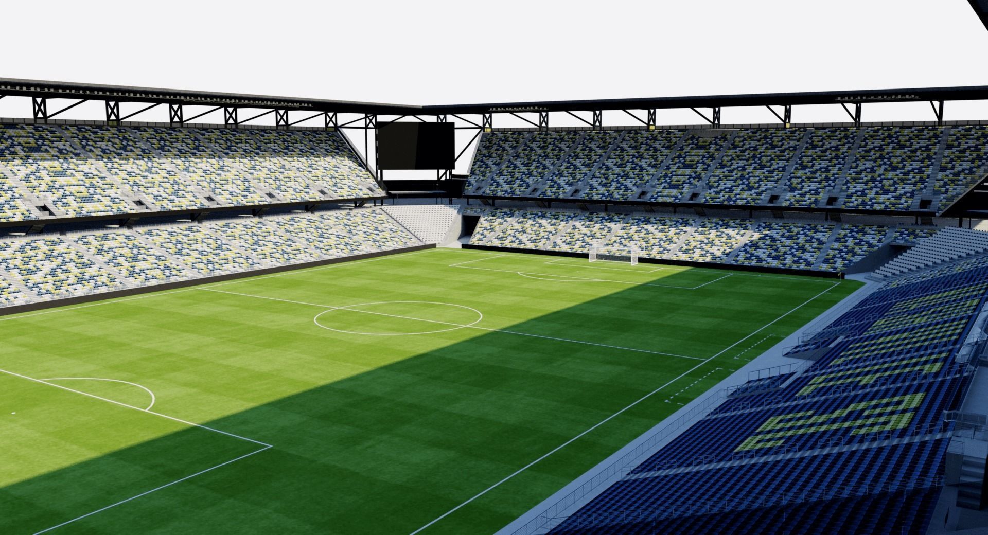 Geodis Park - Nashville - USA 3D model_4