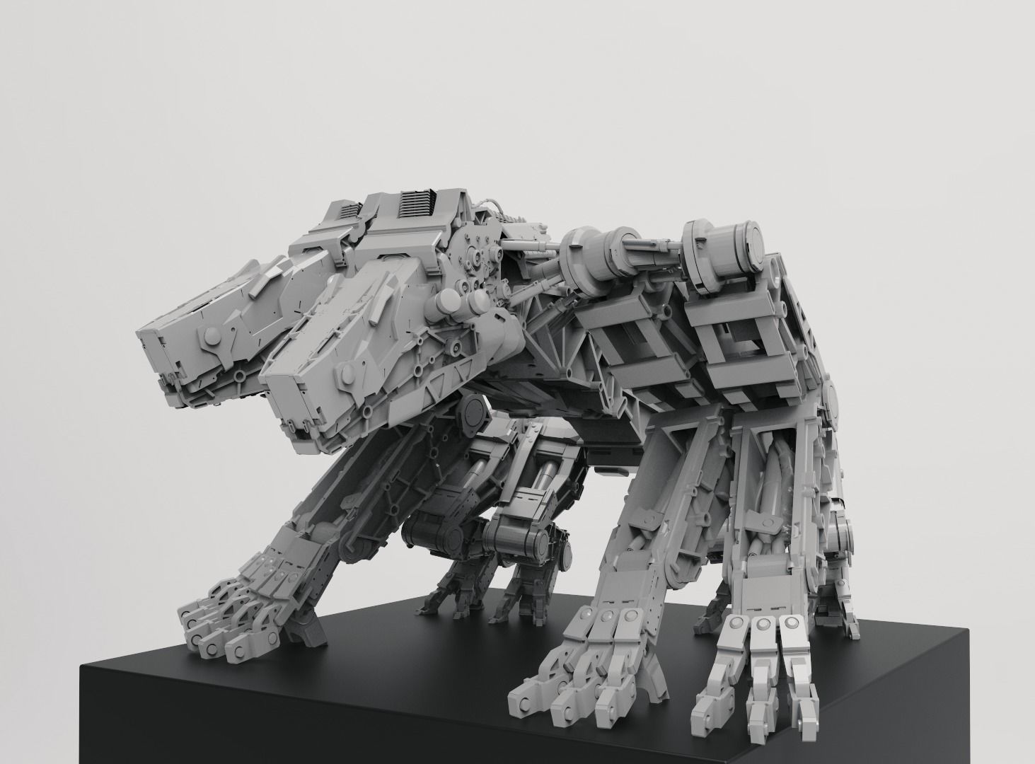 Ironhound Nightmare 3D print model_5