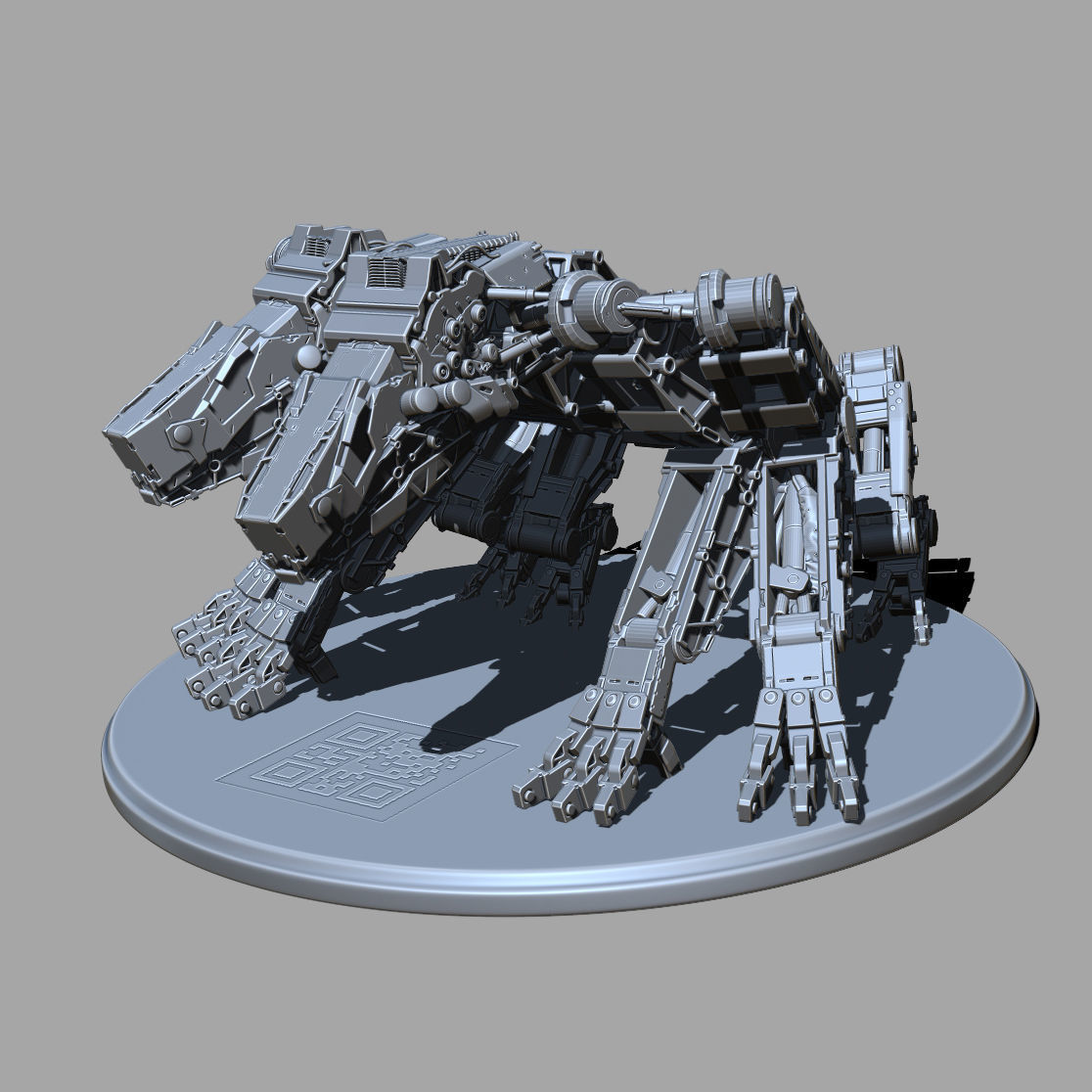 Ironhound Nightmare 3D print model_6