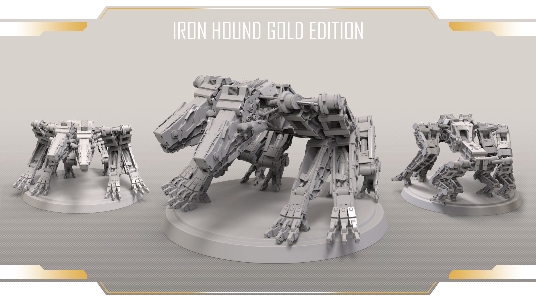 Ironhound Nightmare 3D print model_3