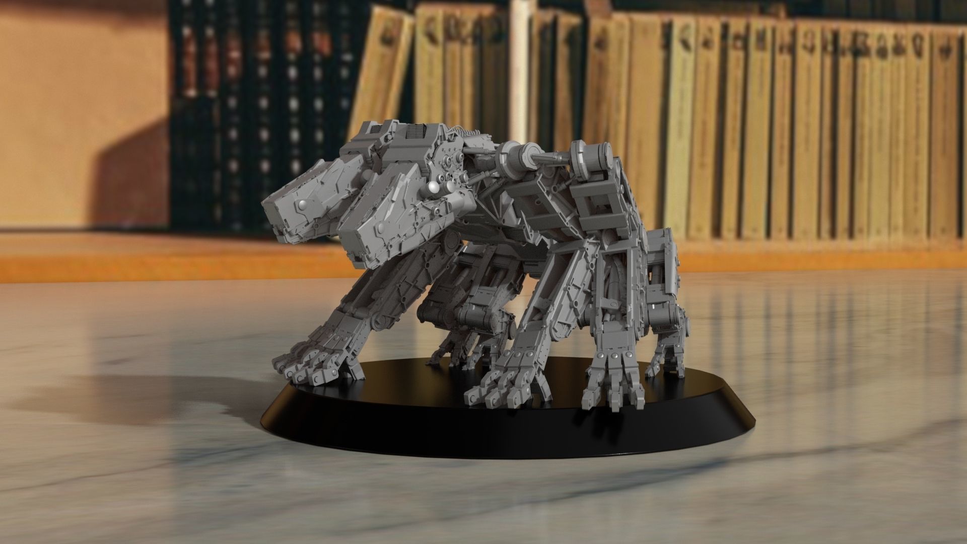 Ironhound Nightmare 3D print model_2