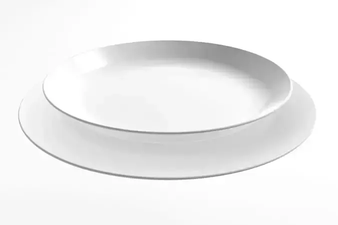 Plates set - Flamingo