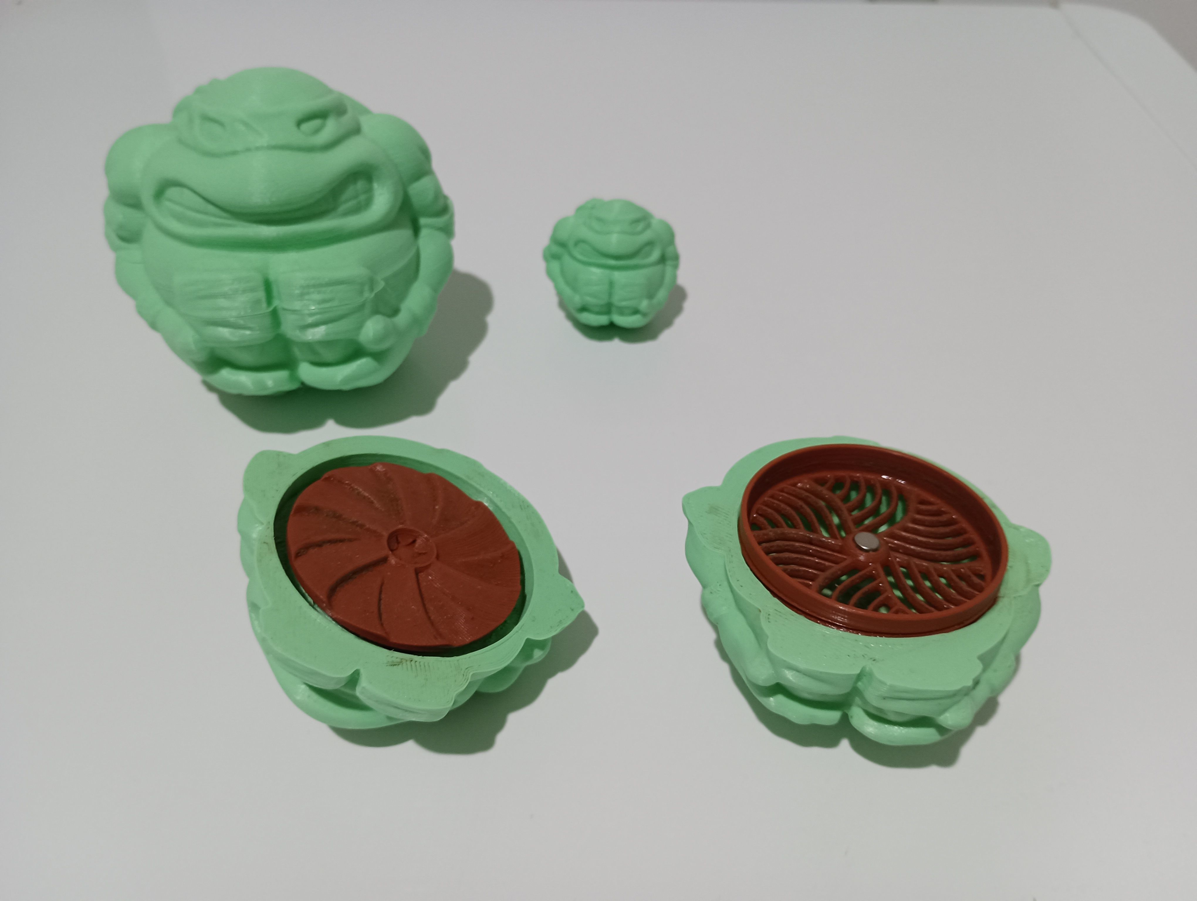 TMNT Grinder Ball 3D print model_2
