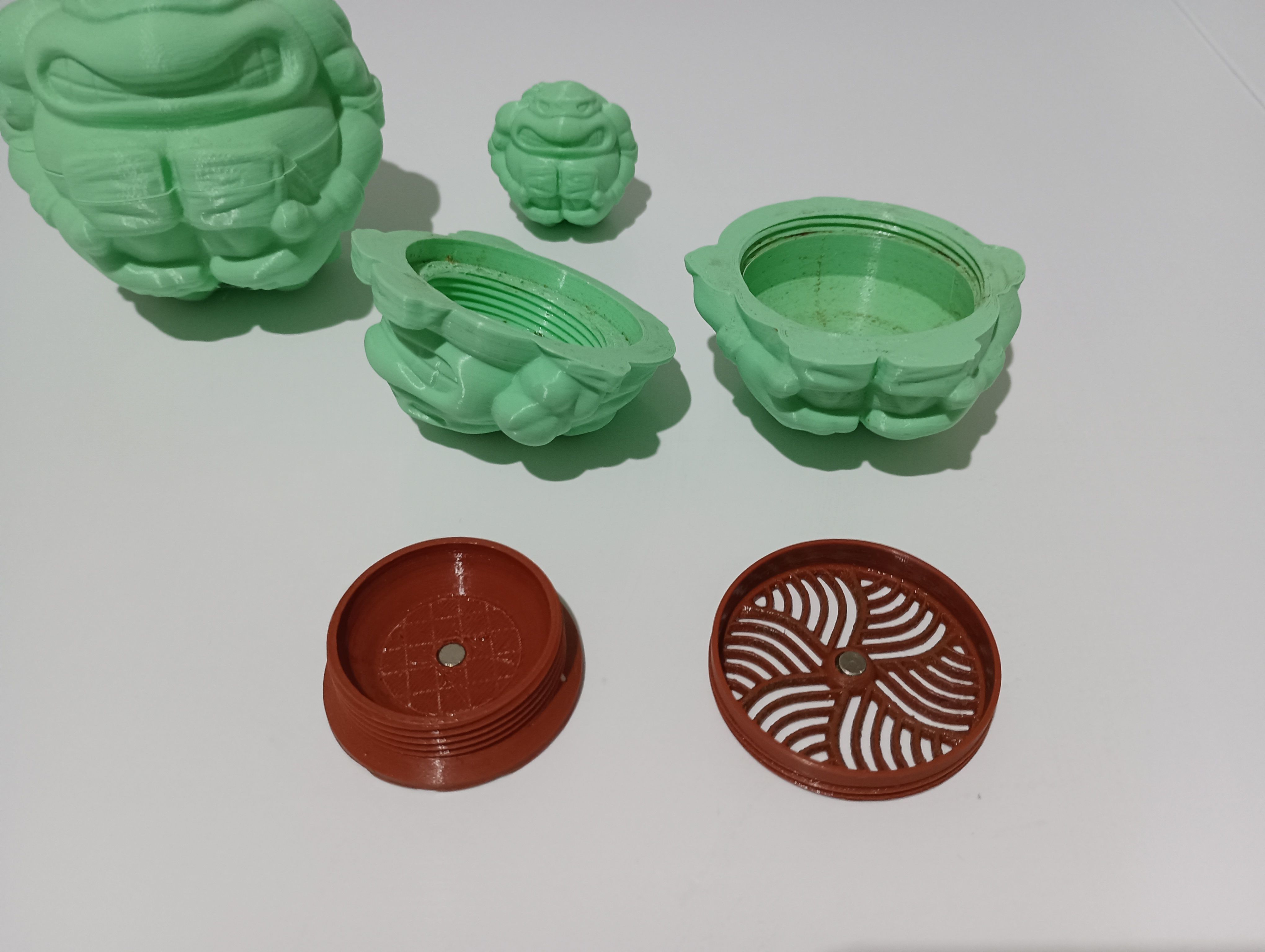TMNT Grinder Ball 3D print model_3