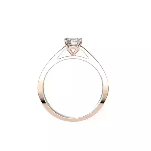 Solitaire ring deber style 3D print model