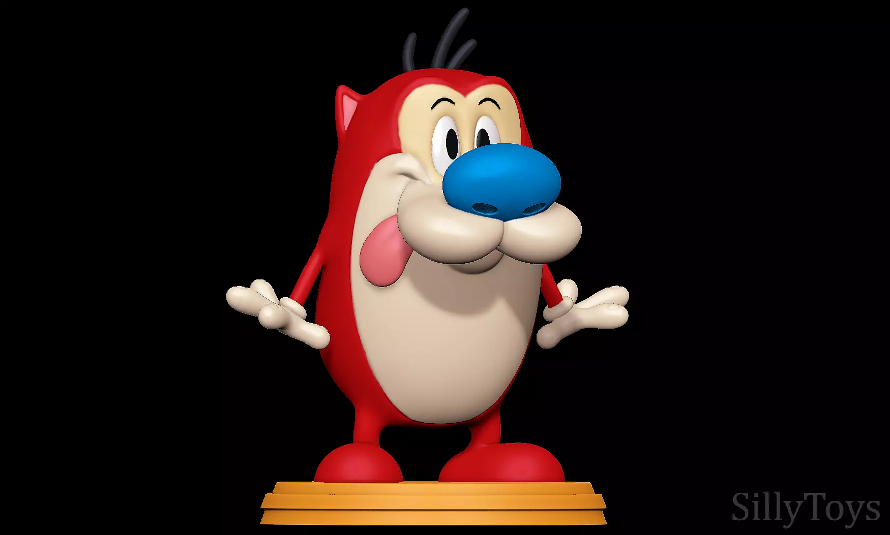 Stimpy - The Ren and Stimpy Show 3D print model_0