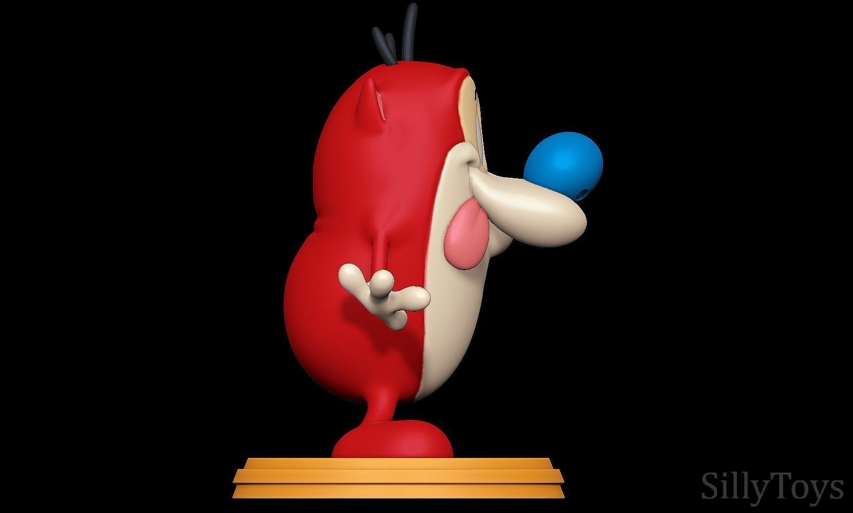 Stimpy - The Ren and Stimpy Show 3D print model_5