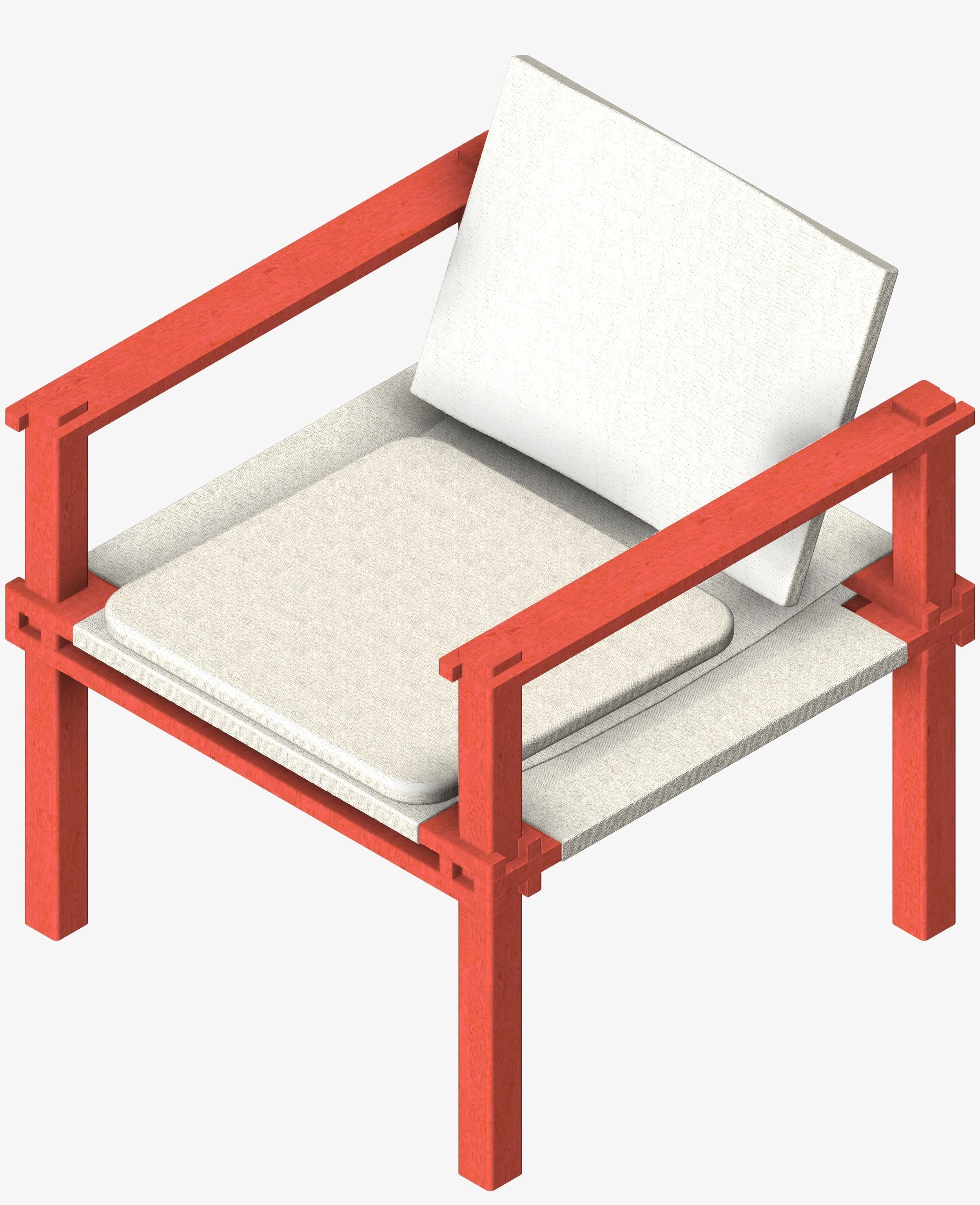 Supa Furniture Collection Low-poly 3D model_4