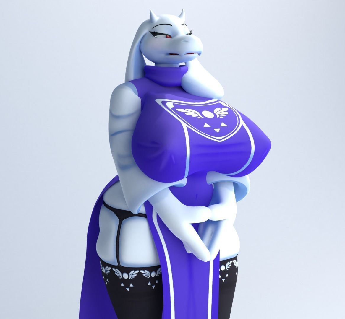 VRChat Avatar - Toriel Mama   3D model_6