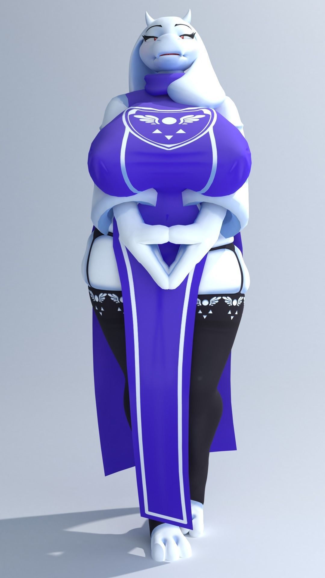 VRChat Avatar - Toriel Mama   3D model_5