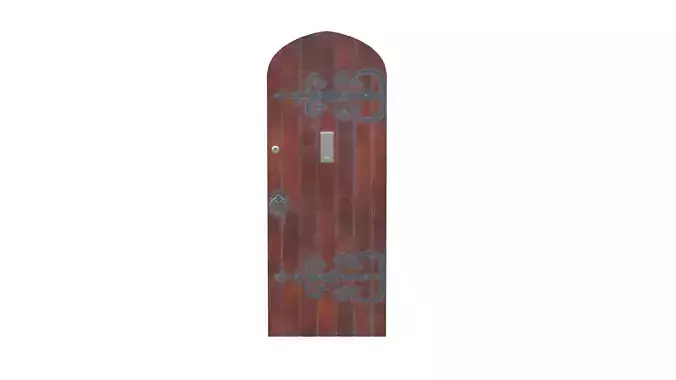 Castle Door 04 Low Poly Realistic Low-poly 3D model Castle Door 04 Low Poly Realistic Low-poly 3D model