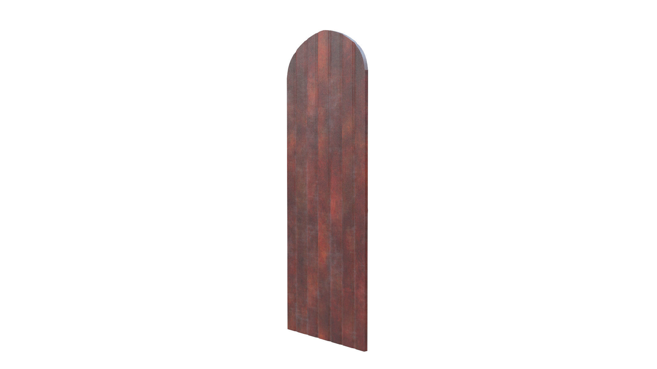 Castle Door 04 Low Poly Realistic Low-poly 3D model_2