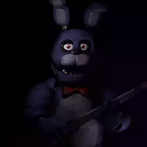 Bonnie Five Nights at Freddys Low-poly 3D model
