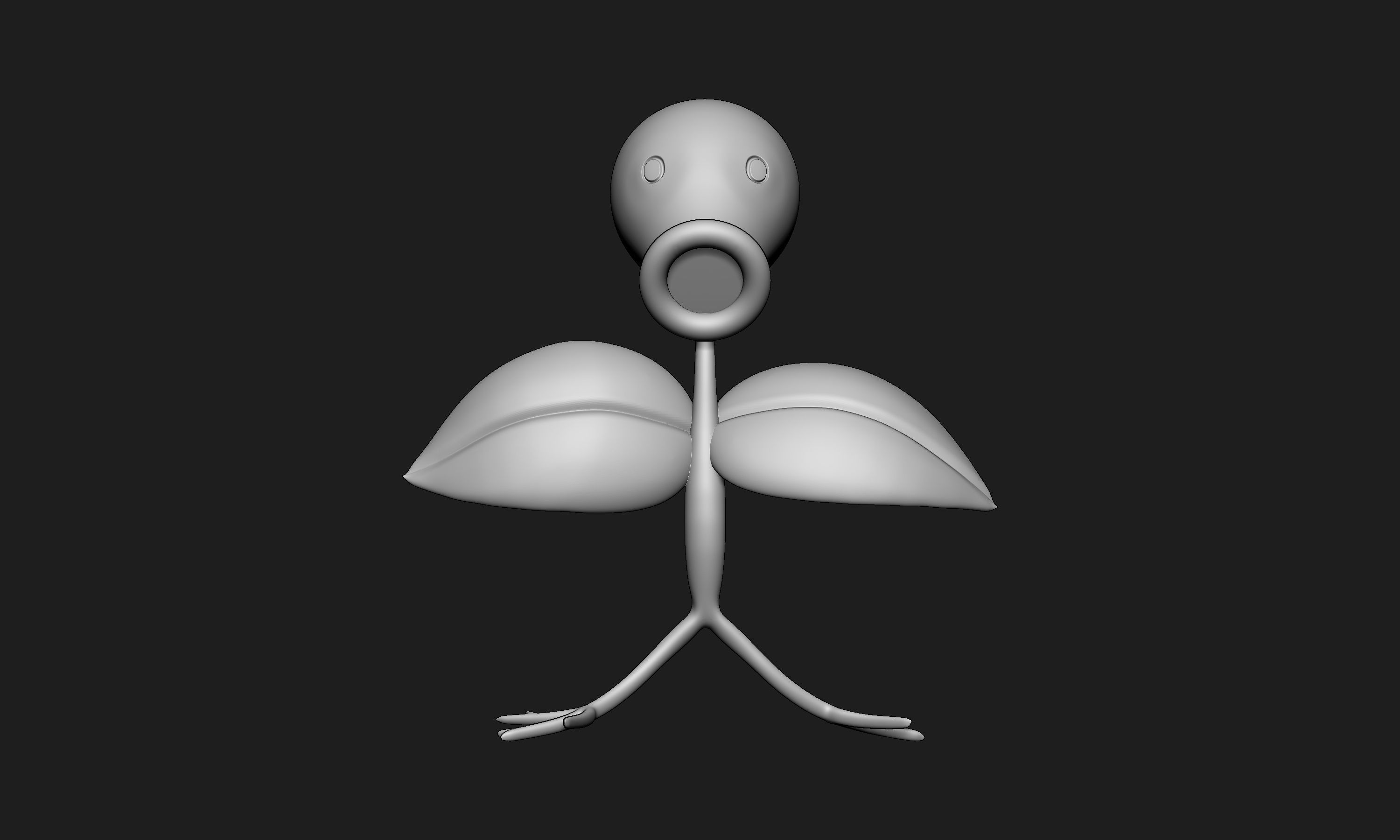 Pokemon - Bellsprout with 2 poses 3D print model_7