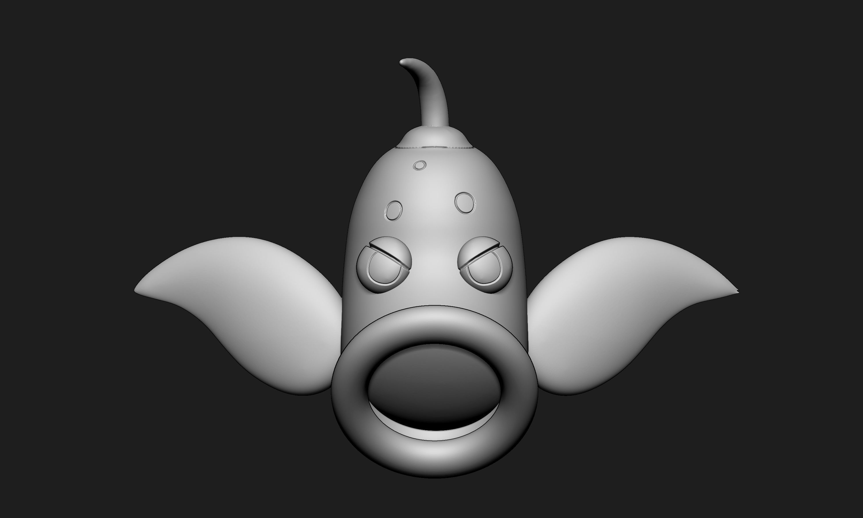 Pokemon - Bellsprout Weepinbell and Victreebel with 2 poses 3D print model_11