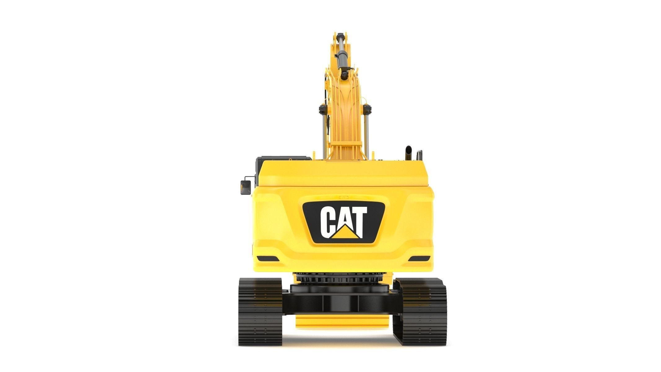 CAT 349 Hydraulic Excavator 3D model_5