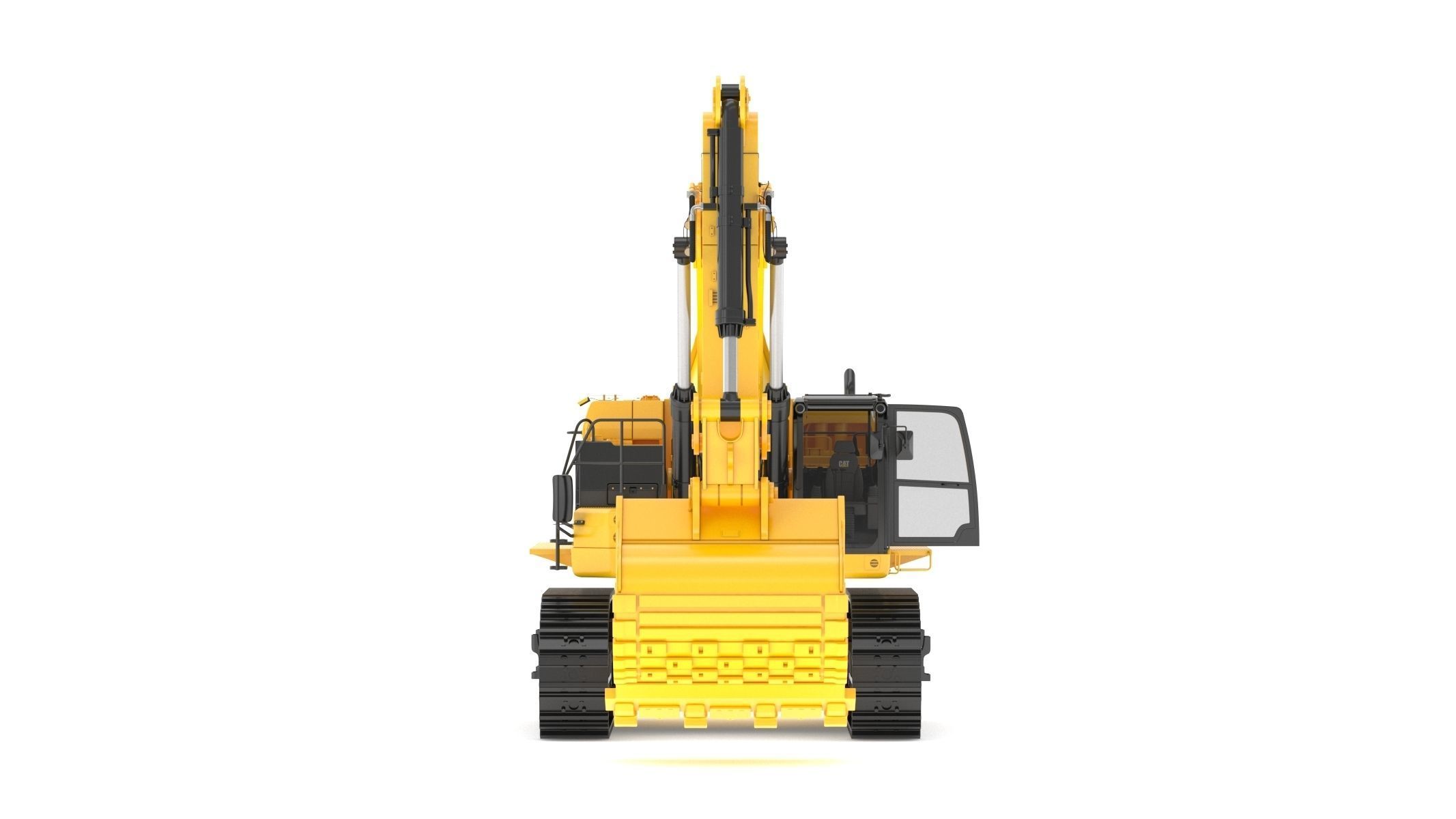 CAT 395 Hydraulic Excavator Tier 4 3D model_1