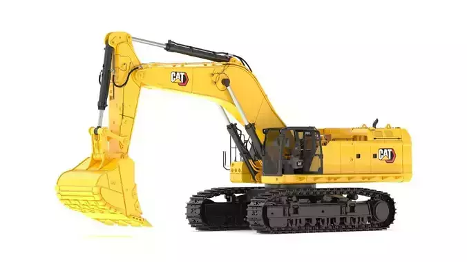 CAT 395 Hydraulic Excavator Tier 4 3D model
