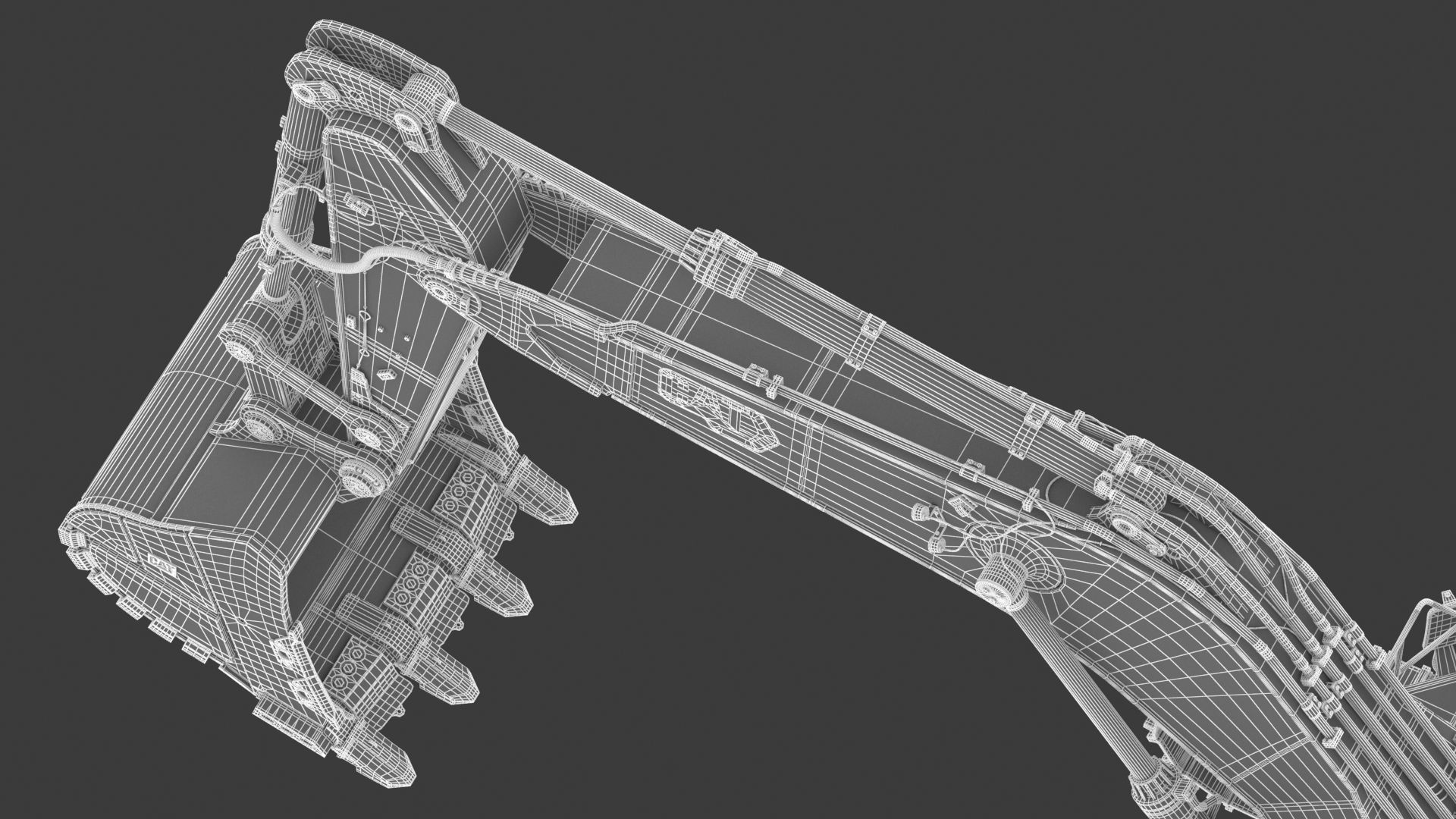 CAT 395 Hydraulic Excavator Tier 4 3D model_39