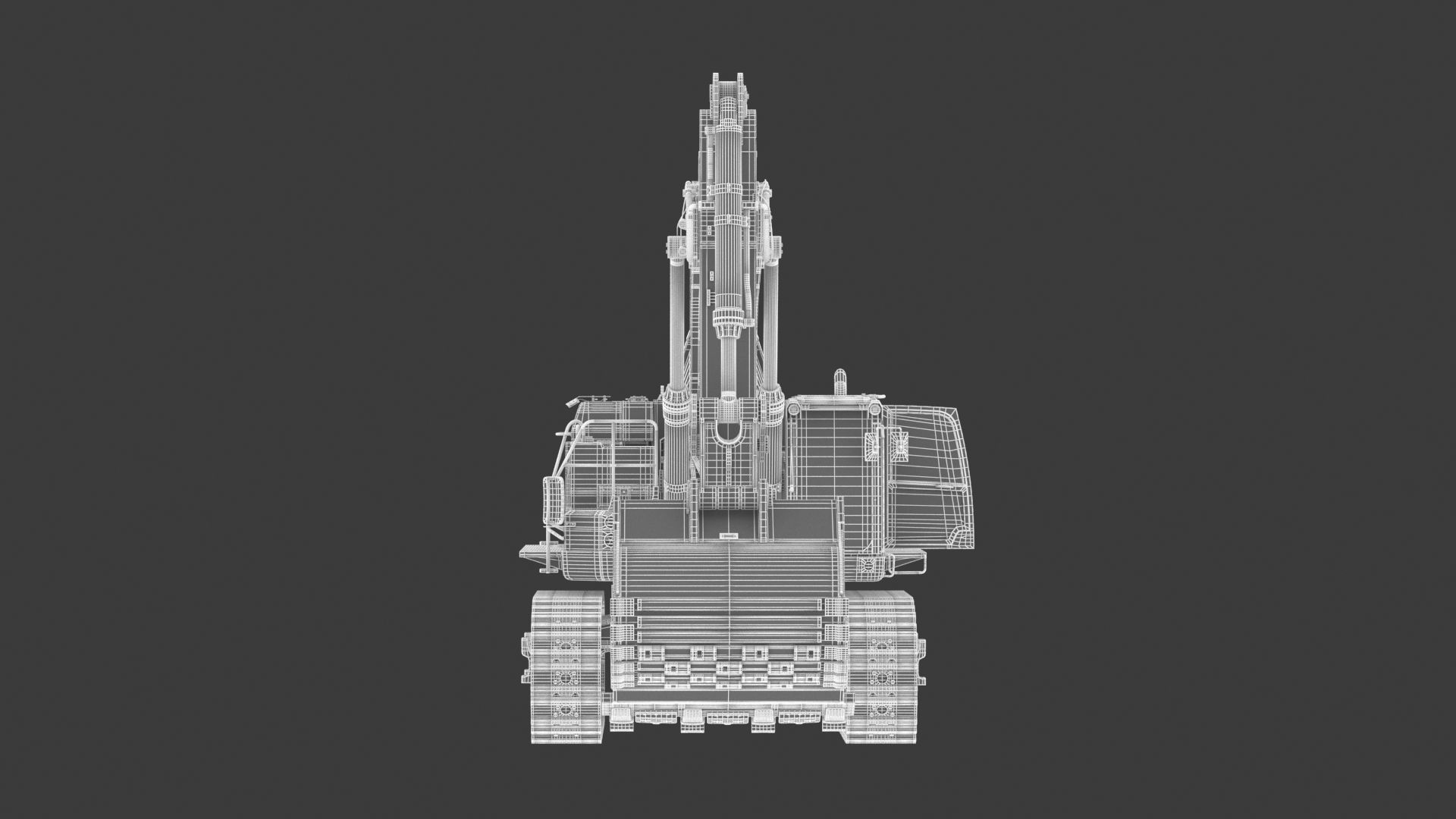 CAT 395 Hydraulic Excavator Tier 4 3D model_22