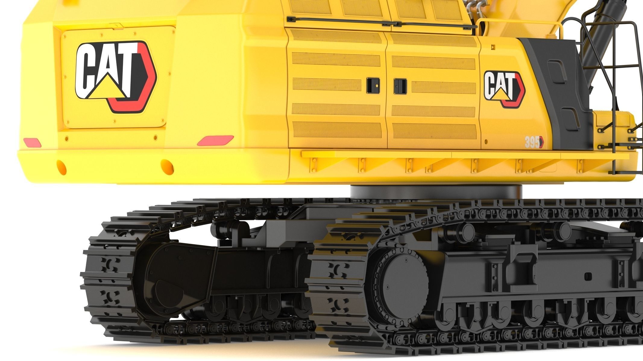 CAT 395 Hydraulic Excavator Tier 4 3D model_14