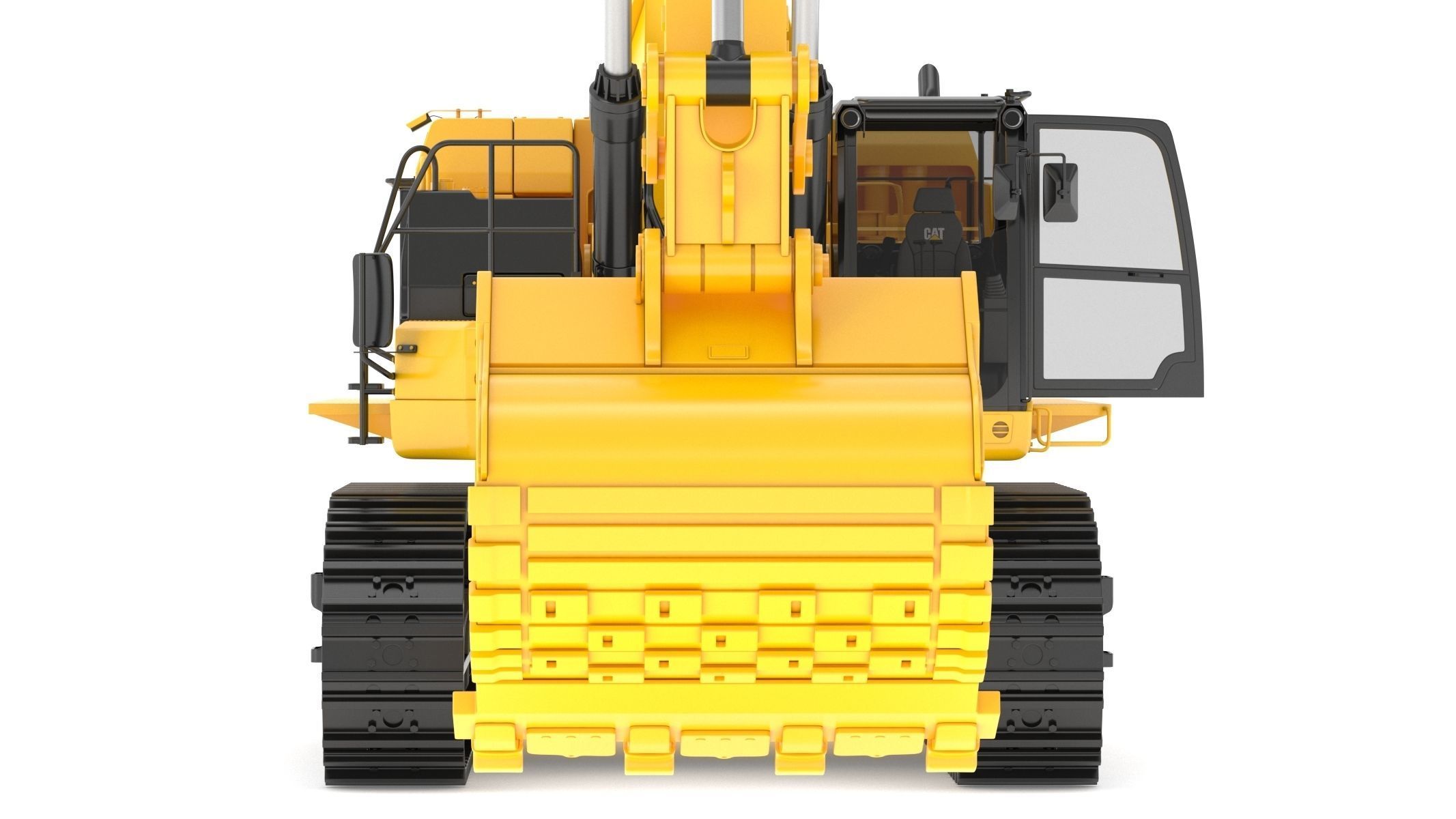 CAT 395 Hydraulic Excavator Tier 4 3D model_11