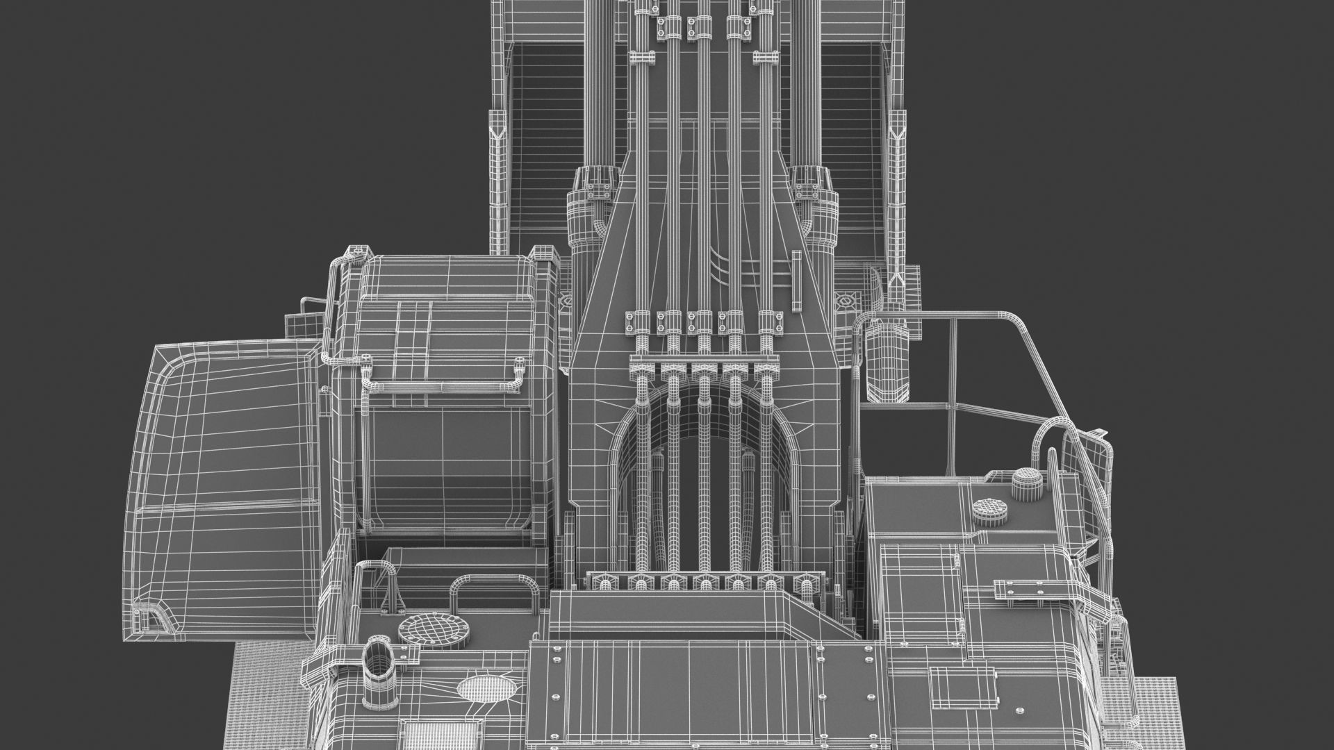 CAT 395 Hydraulic Excavator Tier 4 3D model_36