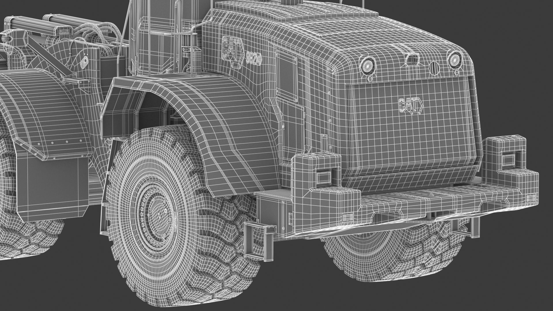 CAT 982 XE Wheel Loader 3D model_33