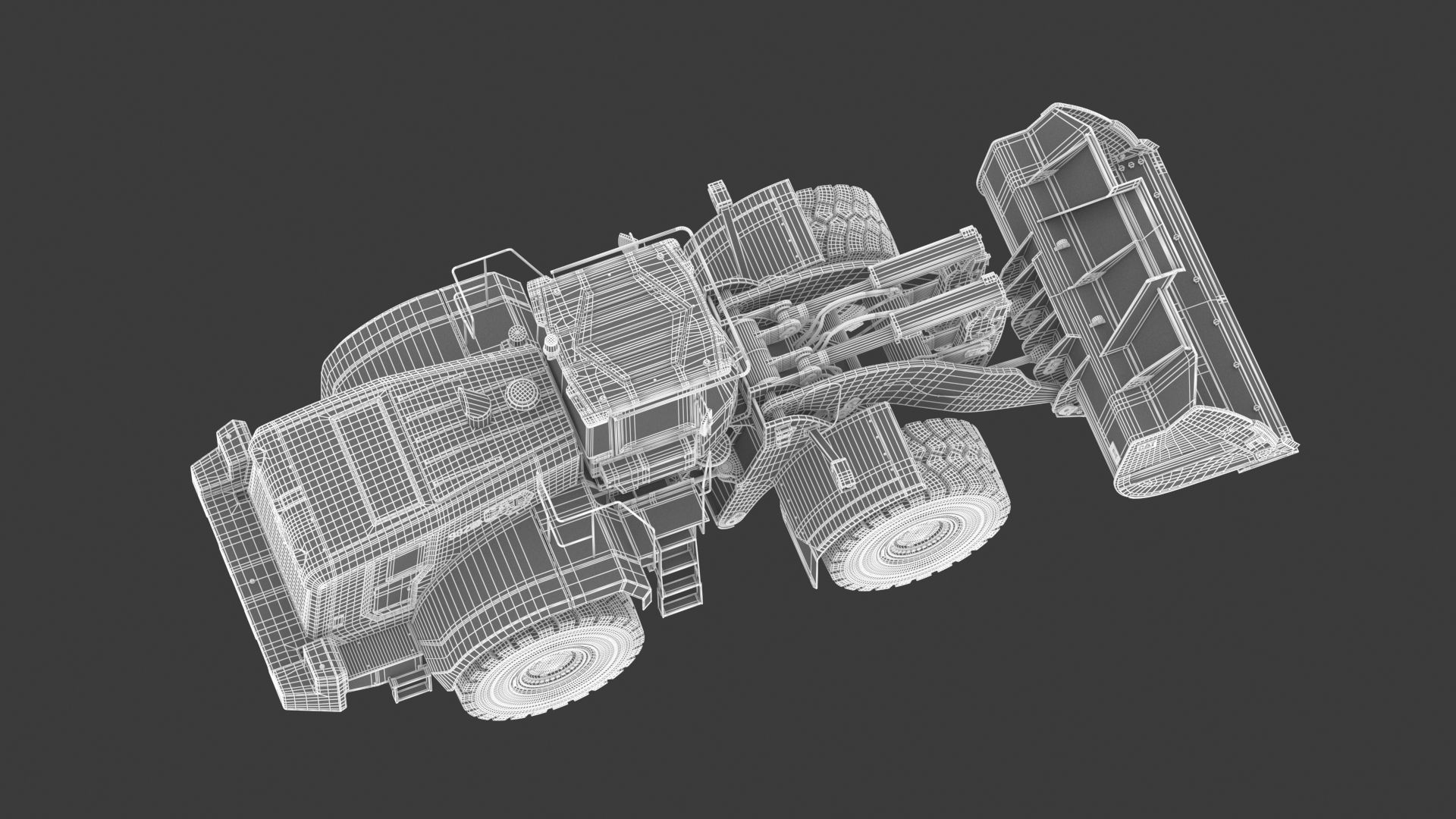 CAT 982 XE Wheel Loader 3D model_29