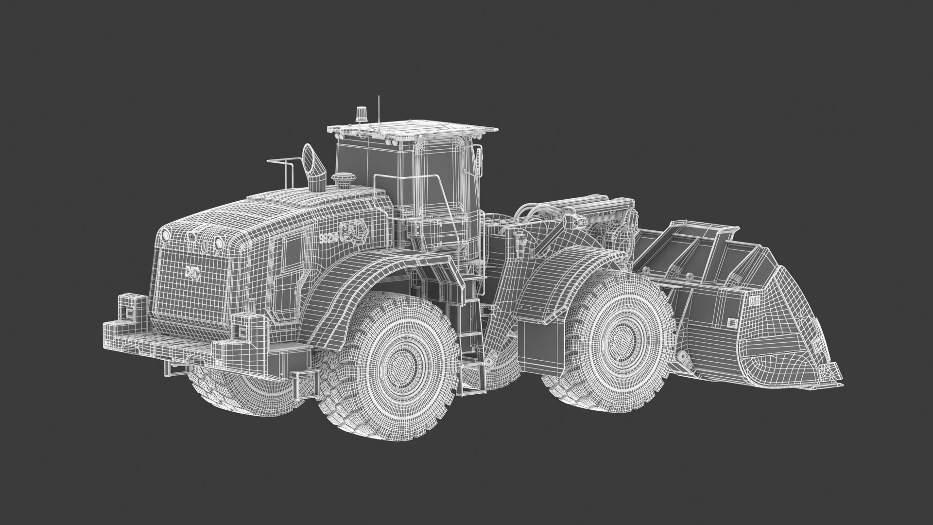 CAT 982 XE Wheel Loader 3D model_21