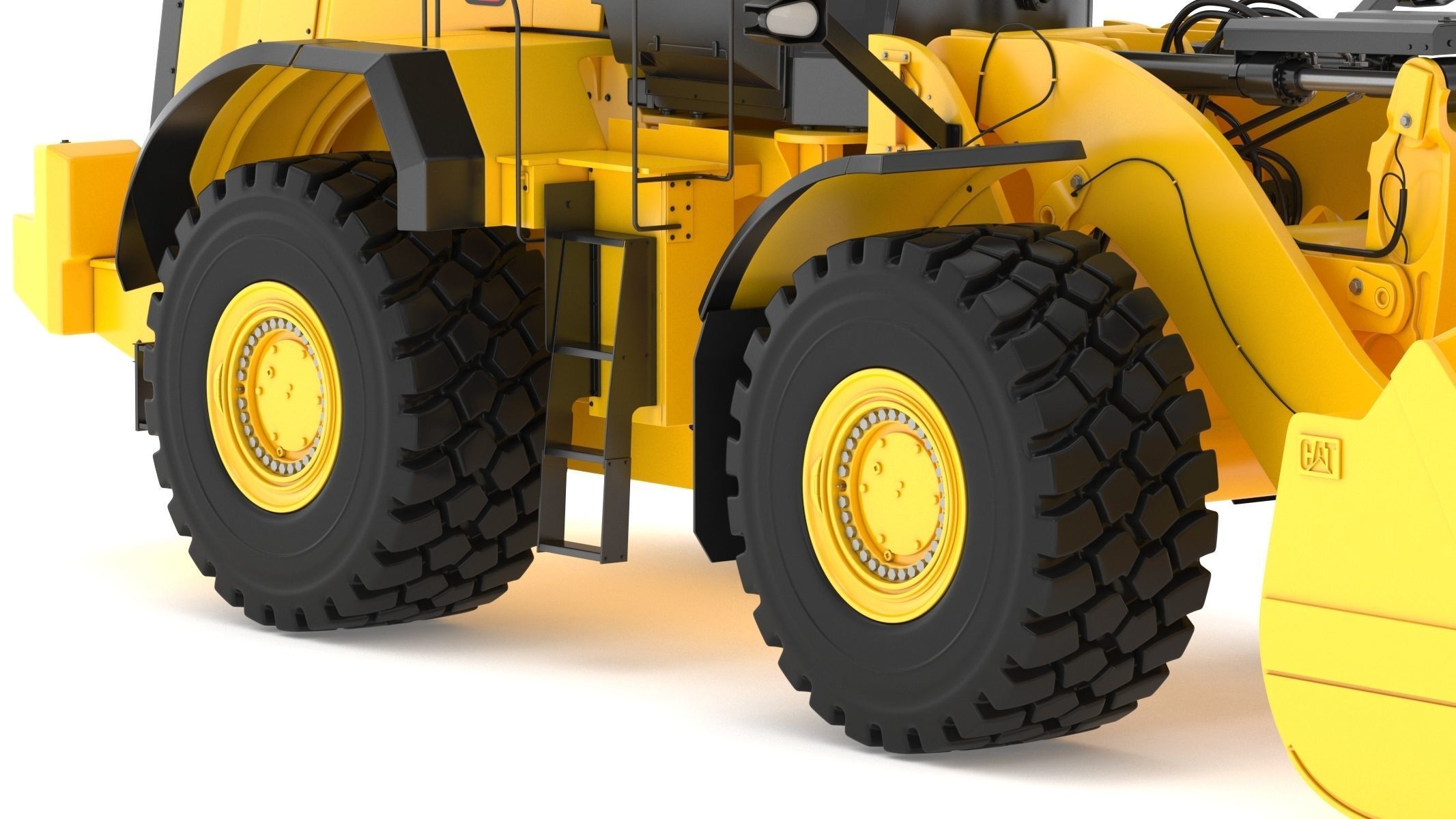 CAT 982 XE Wheel Loader 3D model_16
