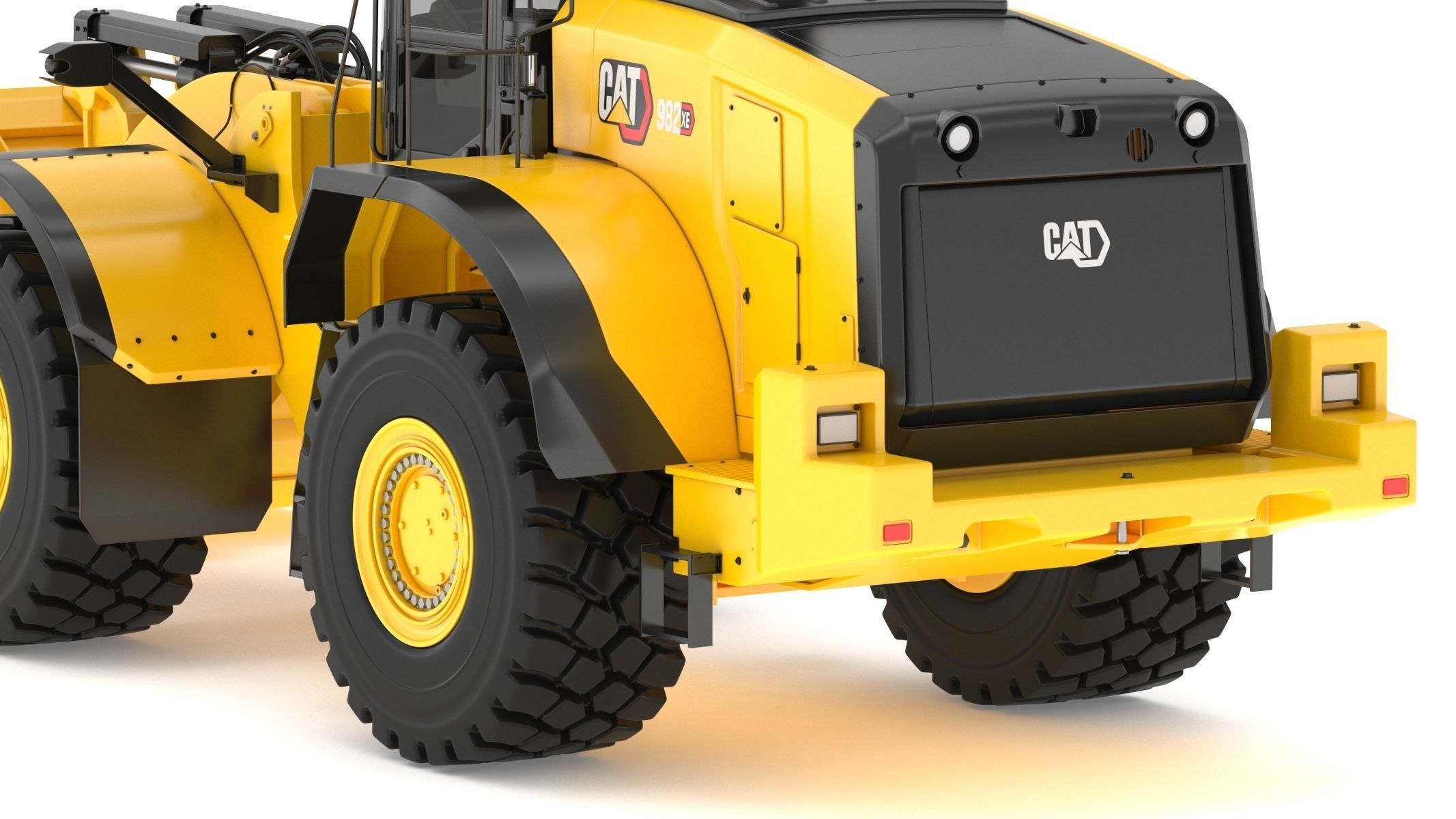 CAT 982 XE Wheel Loader 3D model_12