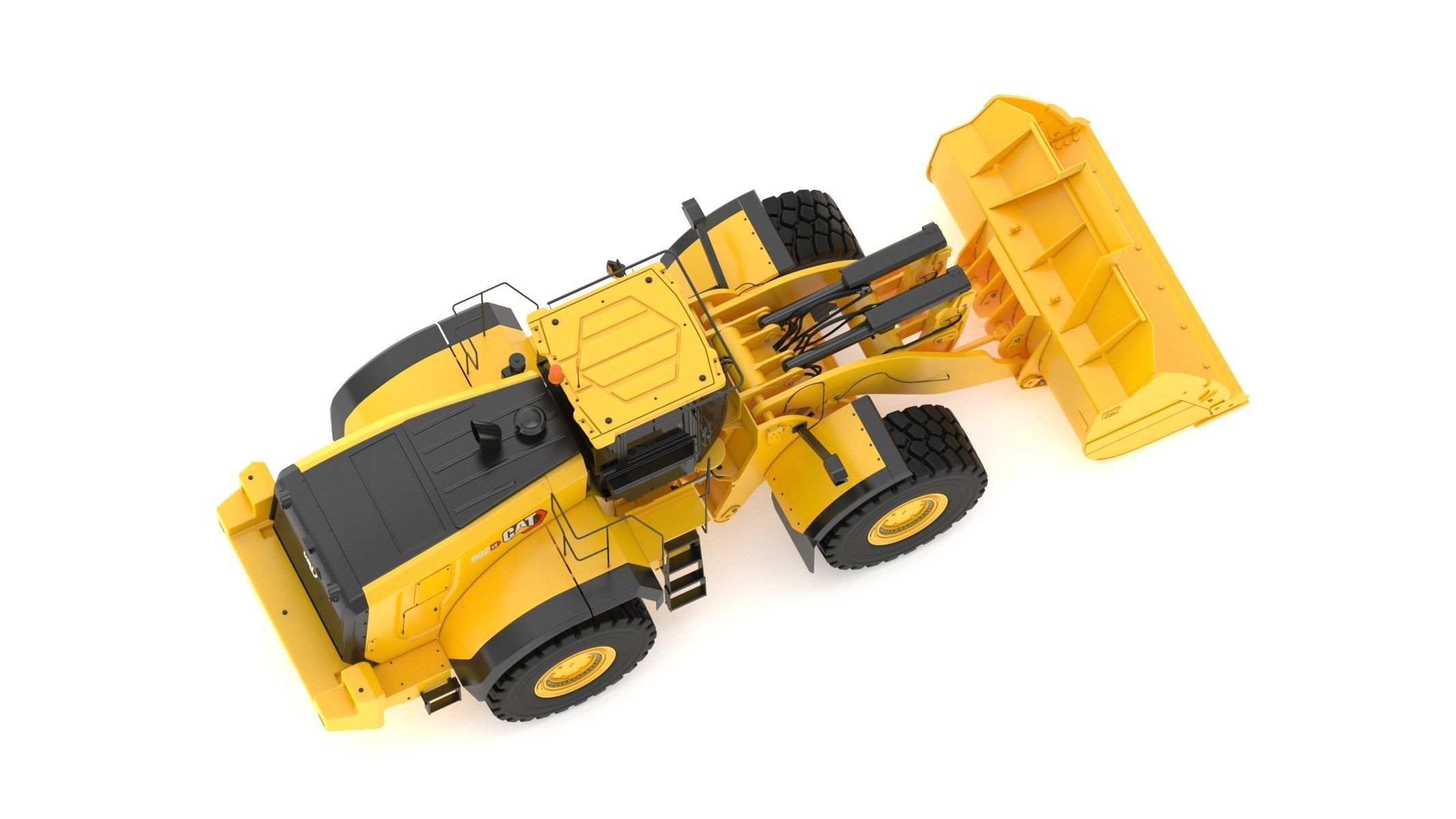 CAT 982 XE Wheel Loader 3D model_8